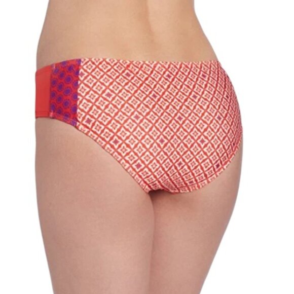 🔥🔥SALE🔥🔥ELLA MOSS Sun Tile Mixed Media Printed Brief Bikini Swim Bottoms NWT - Picture 3 of 5